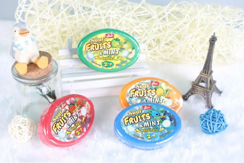  Твердые конфеты в двойной упаковке 22 г