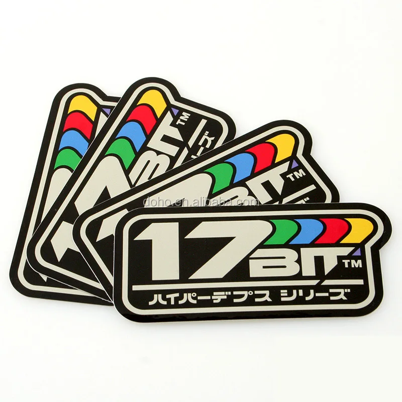 12 years experience Die Cut Logo Custom Stickers&UV Protection Vinyl Stickers