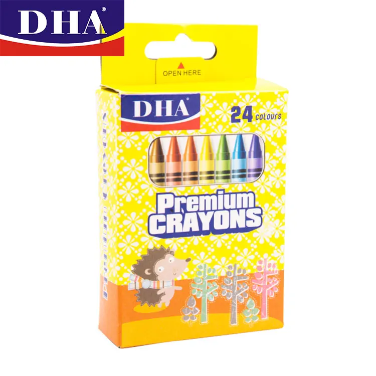 Multi-color Non Toxic Washable Custom Colors Jumbo Crayon