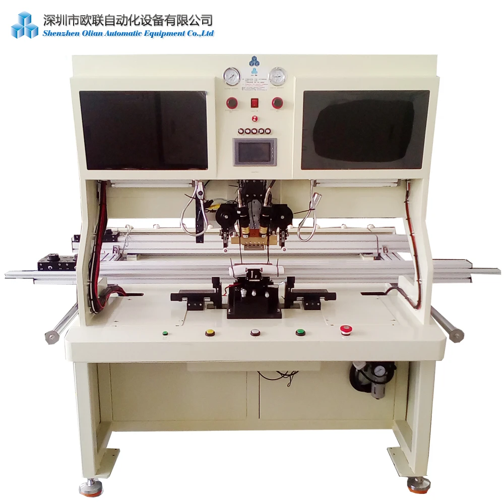  Одиночная станция 4CCD lcd ремонтная машина импульсный термопресс COF/TAB/FPC/PCB/ACF склеивающая