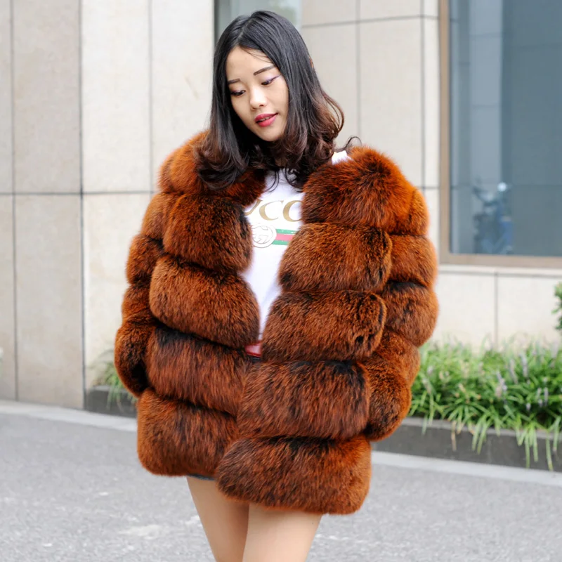  CX-G-A-84A TaoBao одежда волнующие женские пальто из искусственного меха лисы