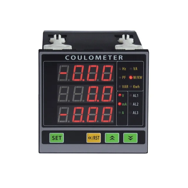 DW8 Digital Single Phase Multi-Function Power Factor KWH Meter Controller/High And Low Alarm Output AC220V (IBEST )
