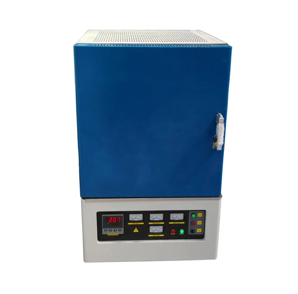1750 Degree Operating Laboratory Sintering Muffle Furnace For Ceramic Zirconia Gem Nano Materials Heat Treatment
