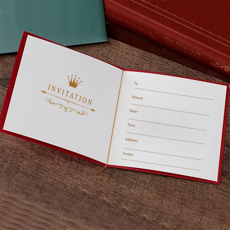 Бумажная открытка на заказ, подарок, поздравительные письма, поставщик, низкая цена, для вечеринки, пригласительной открытки, конверт, Свадебное приглашение