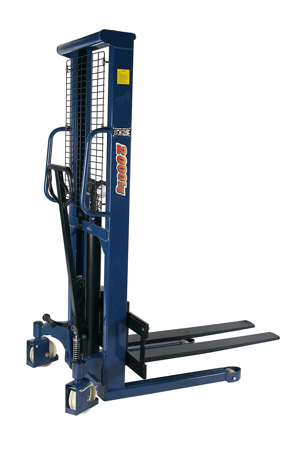 1000KG Hydraulic Manual Stacker Factory price Manual Hydraulic small stacker manual mini stacker