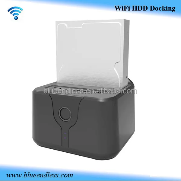 Wi-fi hard drive 6TB case sata usb3.0 all in 1 hdd docking station