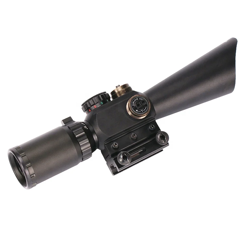 M7 4X30  reticle   scope with red laser for hunting