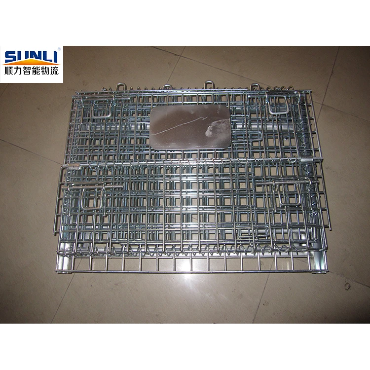 steel foldable , collapsible container