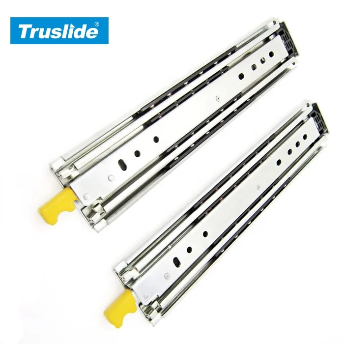 High Quality 76MM Lock-in and Lock-out Heavy Duty Full Extension Caravans Slide for Pulling Stove
