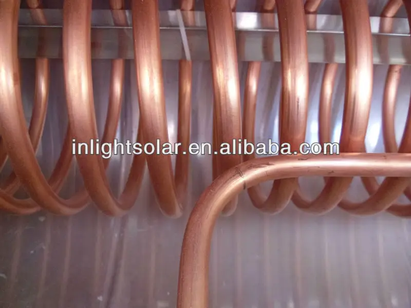 Pressurized Pre-heat Solar Water geyser with Copper Coil
