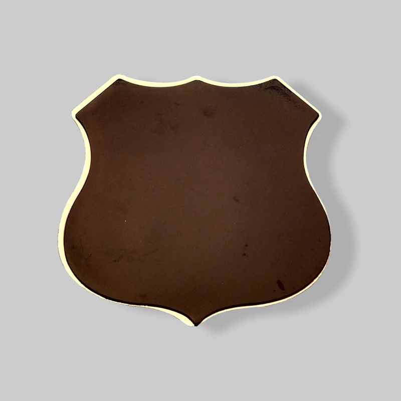 Hot Sale Vintage Embossed Tin Sign Plaque Print Us Route 66 Shield Shape Metal Sign Magnet Mini Aluminum License Plate