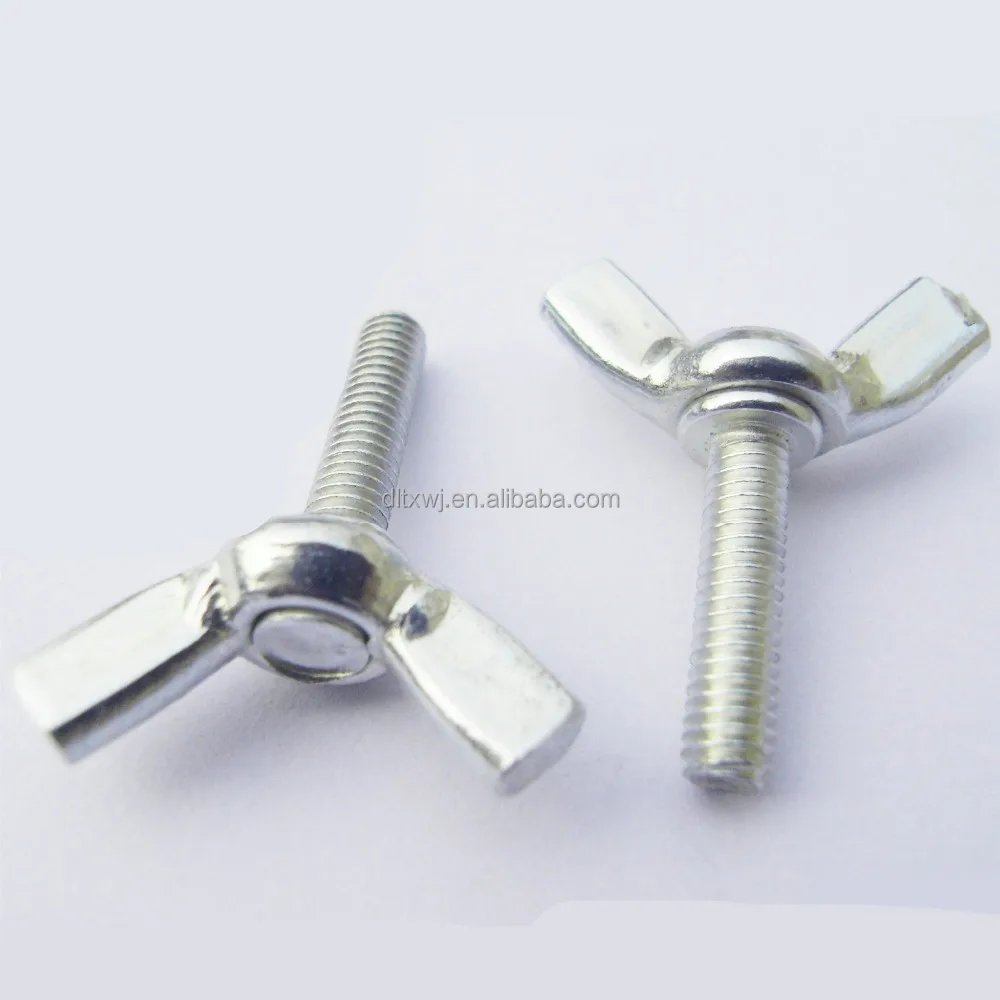 
 Болты и гайки с крыльями бабочки M4 * 22  