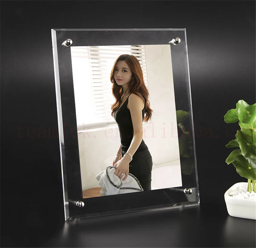 8.5x11 Acrylic Magnets Photo Frame