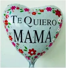 
Factory Supplying Mother s day decorations Feliz dia mama Printed Helium Party Espana Balloon 