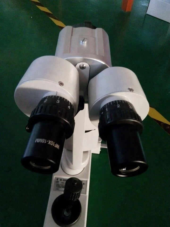 chinese optical Slit lamp microscope with table BL-2000A with 2 maganifications (BOLAN Factory)