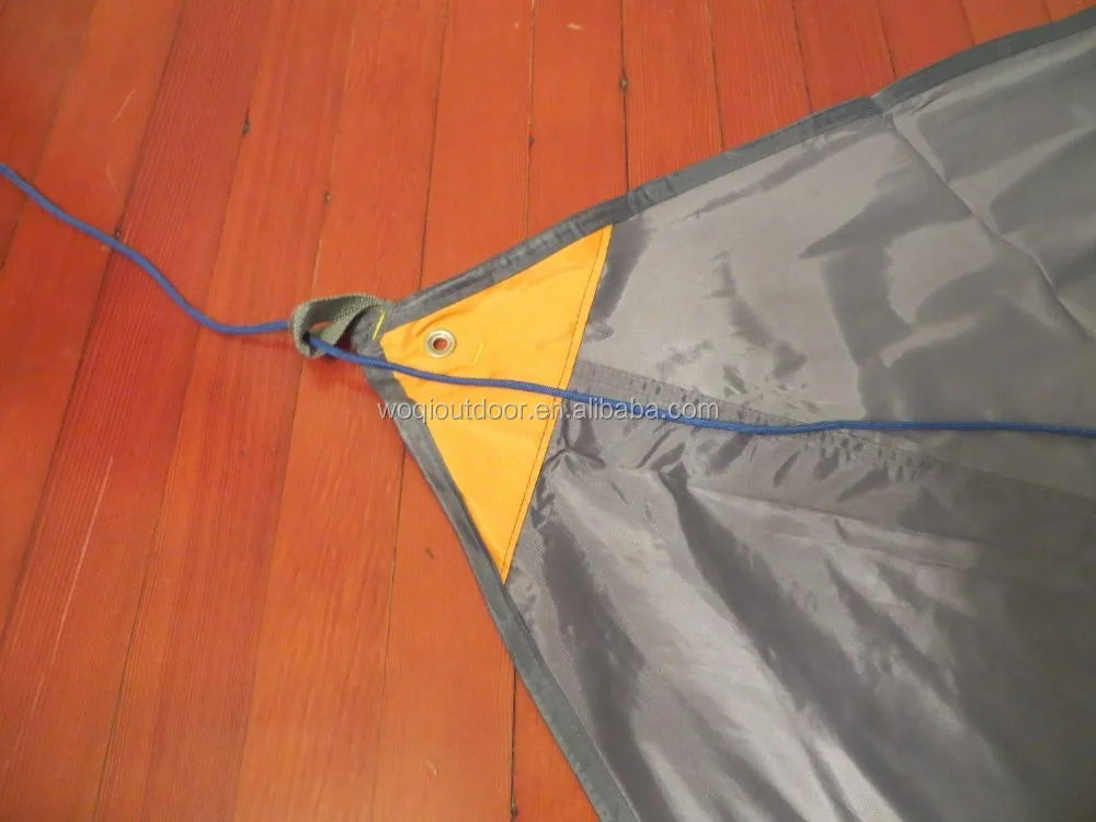 Woqi Outdoor Camping  Waterproof Nylon Polyester  Ripstop  Coated PU  Rain  Fly  hammock  tent Tarp Shelter for Camping