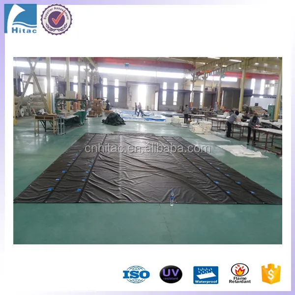 18oz heavy duty customized size truck tarpaulin lumber tarps steel tarps