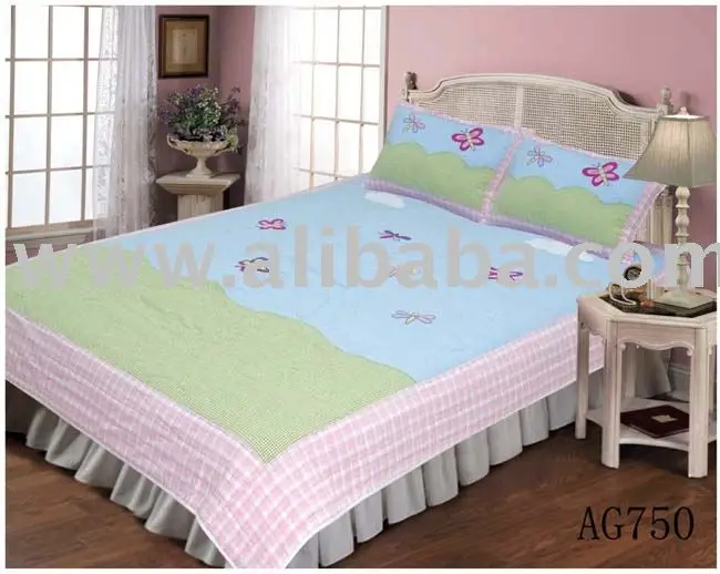 Butterfly bedspread