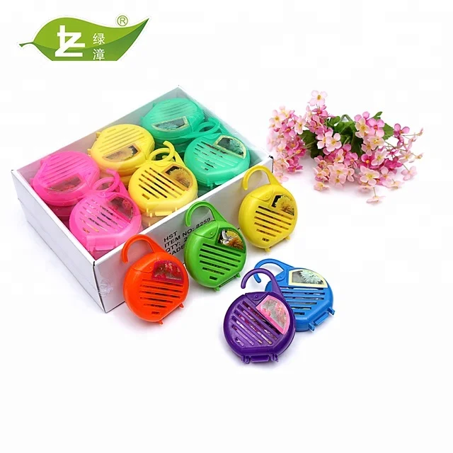 Wardrobe Hanging Air Freshener PDCB Moth Block With Plastic Hook Box