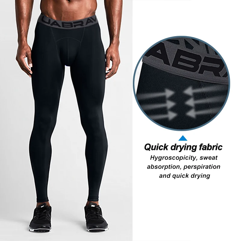Custom Latest Leggings For Men Leggings Fitness Running Gym Tights Pants Wholesale Sportswear Leggings Sports Wear Factory