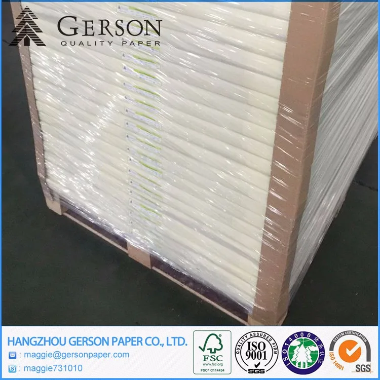 
Wholesale China Products Ivory Board/Whiteboard Paper/ Paper Mill For White Coated Duplex Paper Board Grey Back In Roll 
