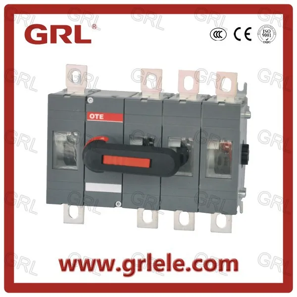Отъел 630A ный рейтинг выключатель нагрузки