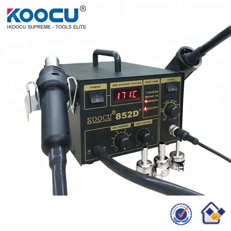 [KOOCU] 852D+ Digital Hot Air Rework Station