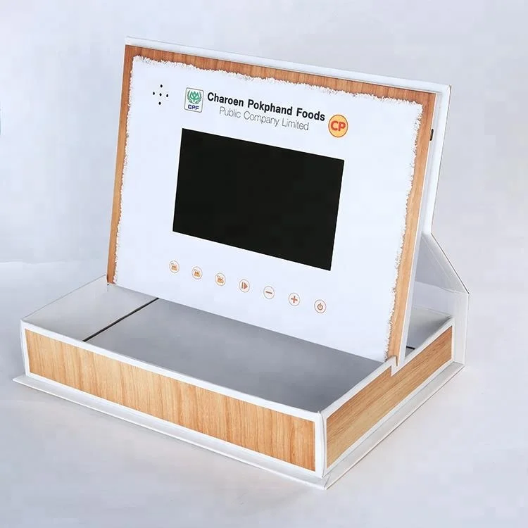 Custom 7 Inch Lcd Screen Packaging Gift Set Boxes Video Box Color Printing Paper Box for Wine Award Digital Product