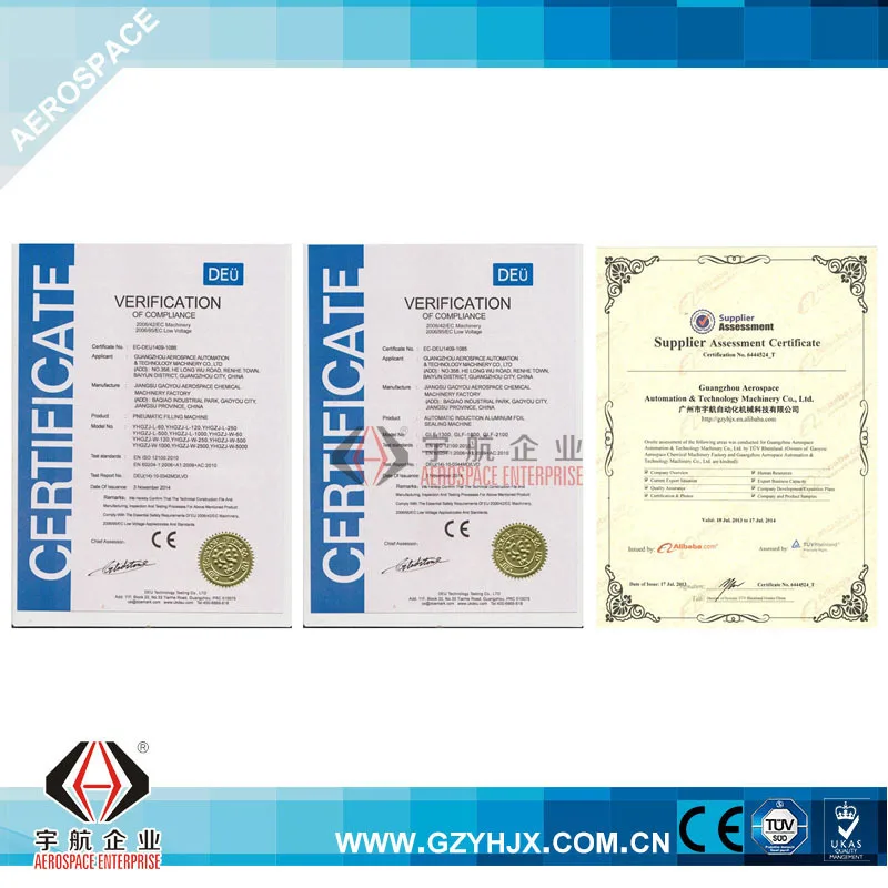 Certificate of company