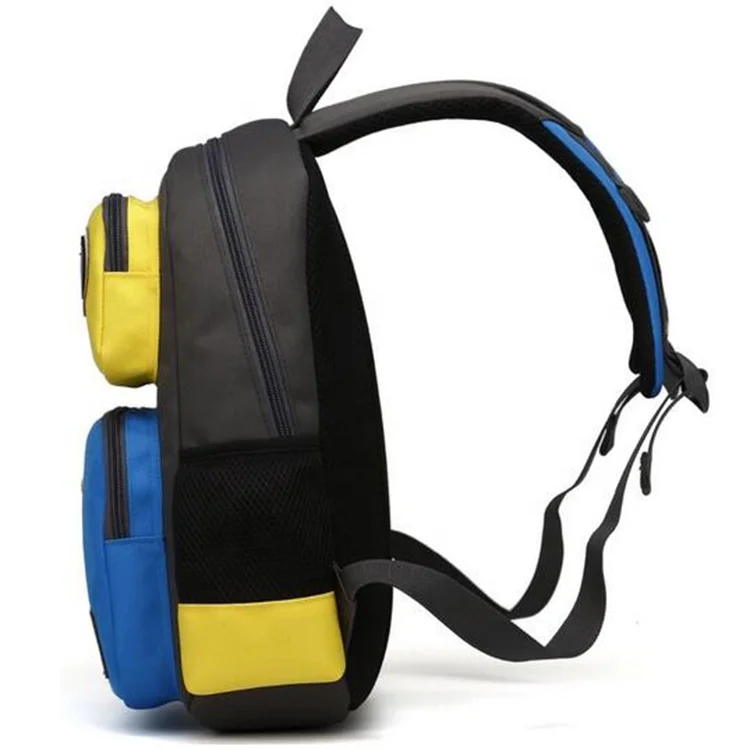 Милый детский школьный 3D-Рюкзак с роботом на плечо