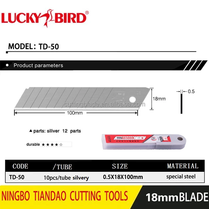 snap off utility knife blade