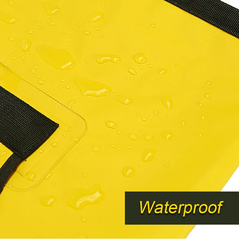 Custom Logo Duffel Dry Bag Backpack Black