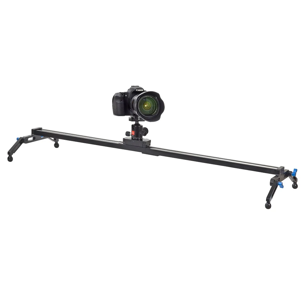 China supplier Portable 80cm Video Camera Track Slider Dolly Stabilizer System for DSLR & Camcorders VM-80 bearing slider