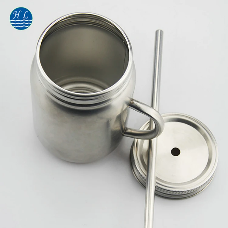 
Stainless steel mason jar Hot sale high quality low price stainless steel wholesale mason jars 
