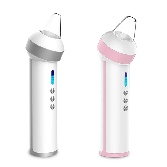 
2021 trending homemade beauty products rechargeable battery LCD Blackhead Remover Vacuum 