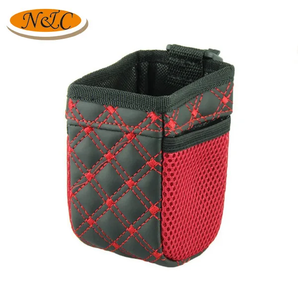 Multifunctional car air outlet pocket organizer auto storage bag car mobile phone holder