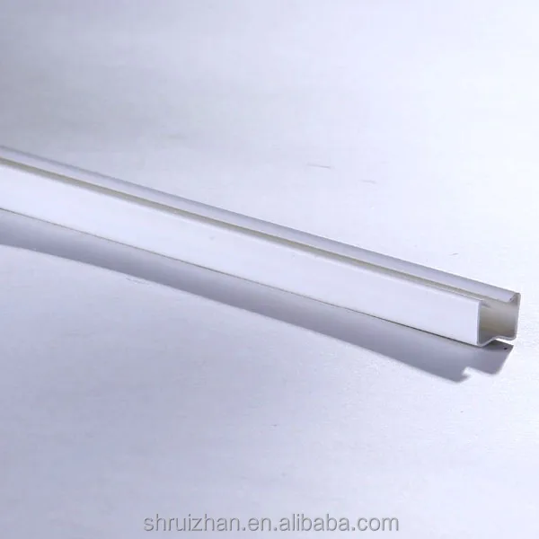 T-shape plastic strip/ U-shape extrusion plastic profile/ customized plastic profile