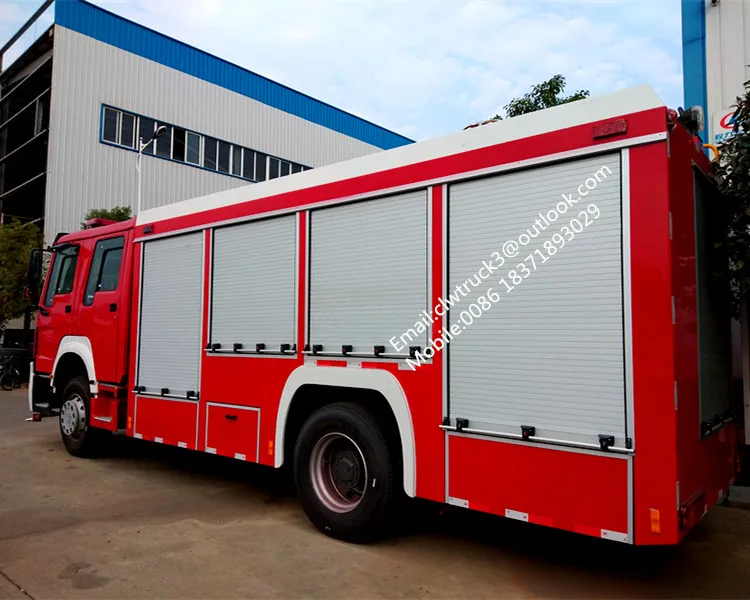 Sinotruk fire truck/airport fire truck/emergency and rescue fire fighting truck