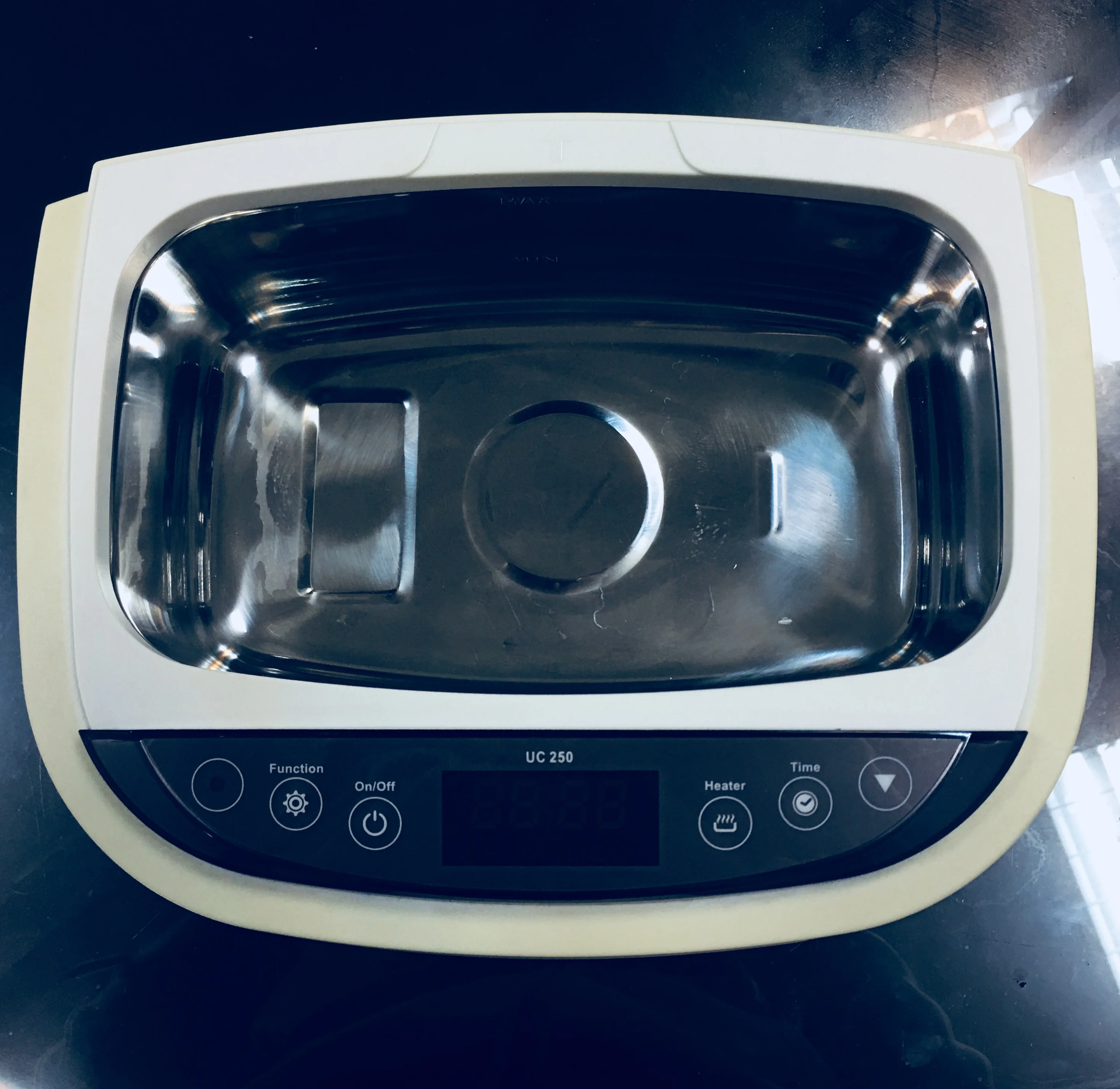 2.5L Polishing Washing  Machine Jewelry Glass Ultrasonic Cleaner  with heater and timer