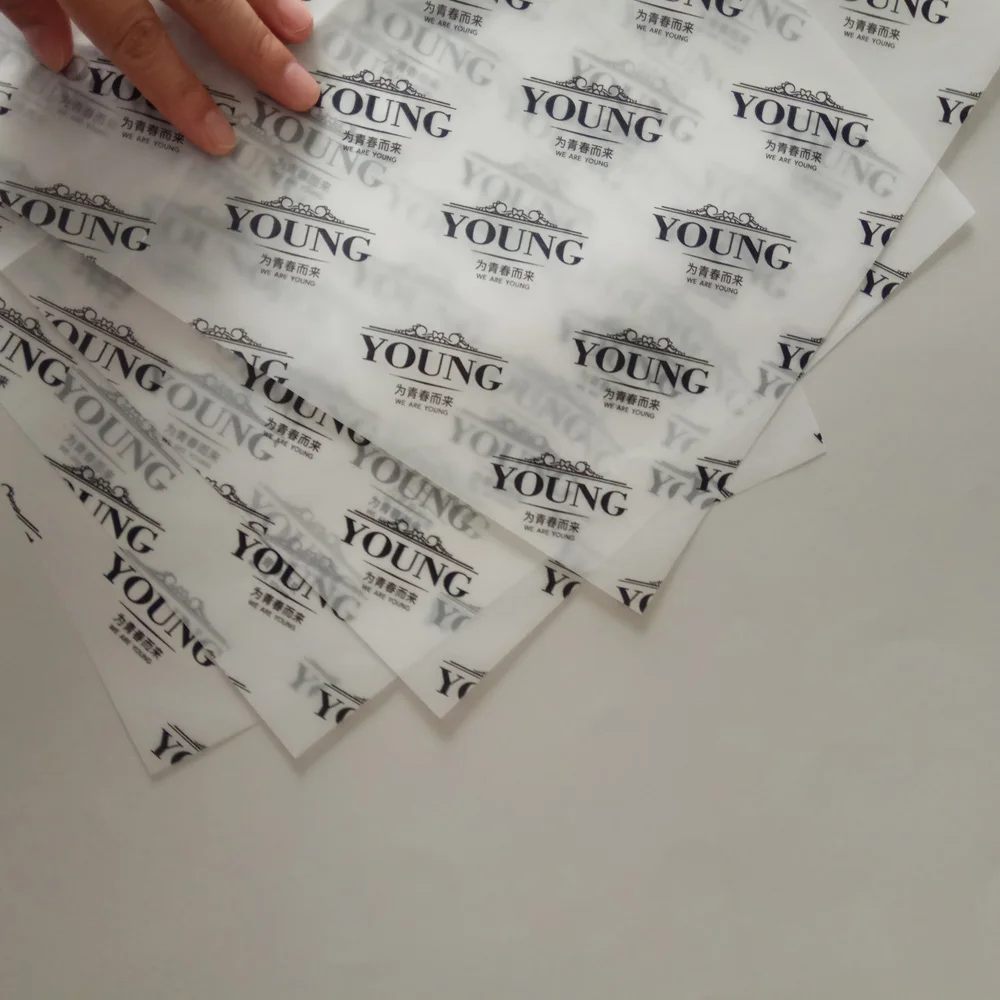 
Food grade custom printed Deli food packing wax paper 