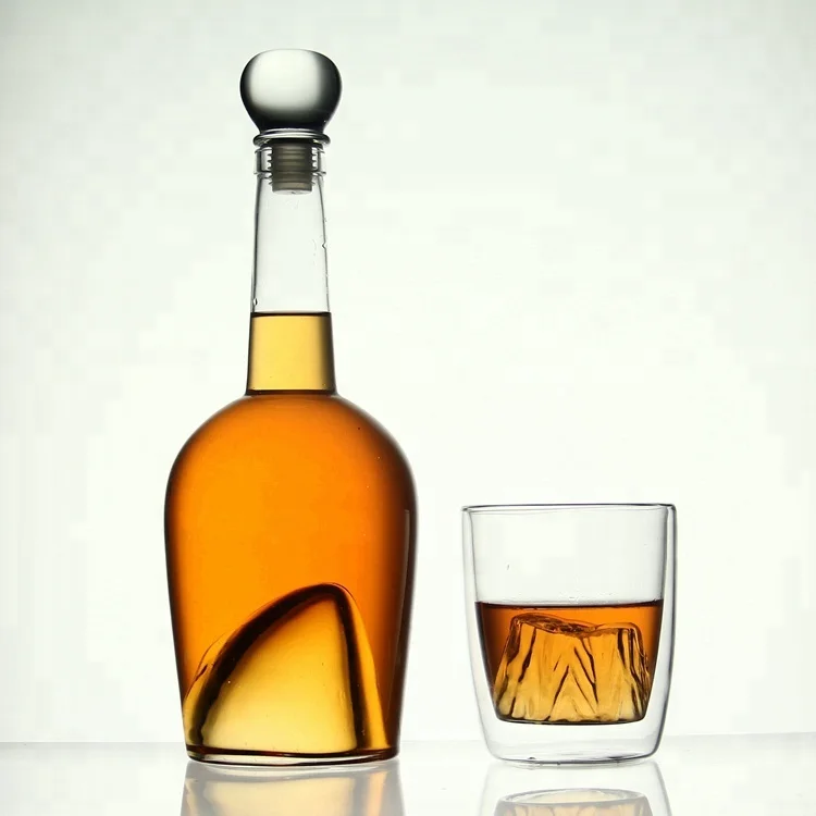 JHROC07 Wholesale Whiskey Liquor Decanter Glasses Gift Set