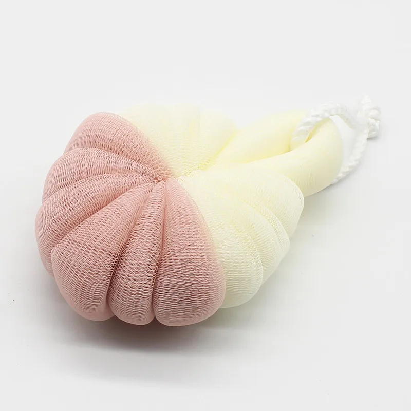 2022 bathroom supplies accessories flower mesh / net bath shower sponge ball manufacture