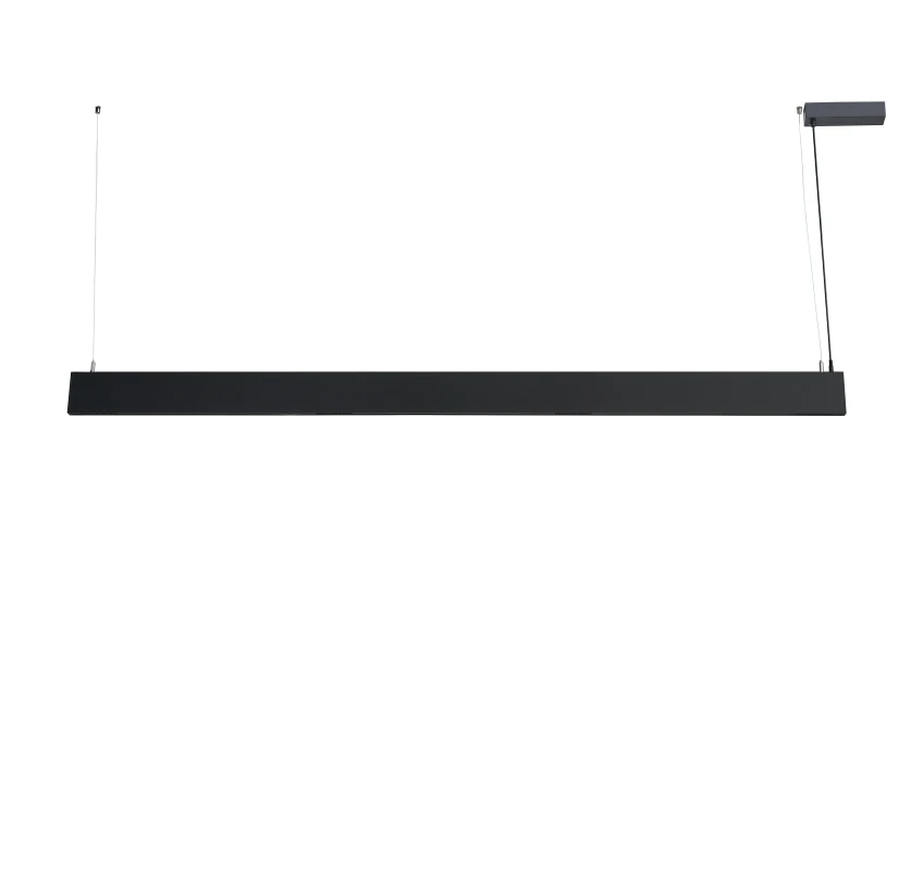 Hot Sale 25w 40w linear led light aluminium frame for ceiling Office Use Surface Suspended Anti Glare Led Linear Light