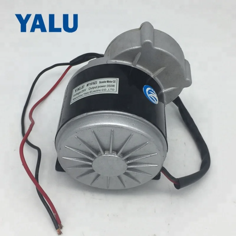 YaluMotor E-Bike Parts Electric Scooter Razor E300 Scooter 16T Left Freewheel Chain Driving Engine MY1016Z3 36V 350W DC Motor