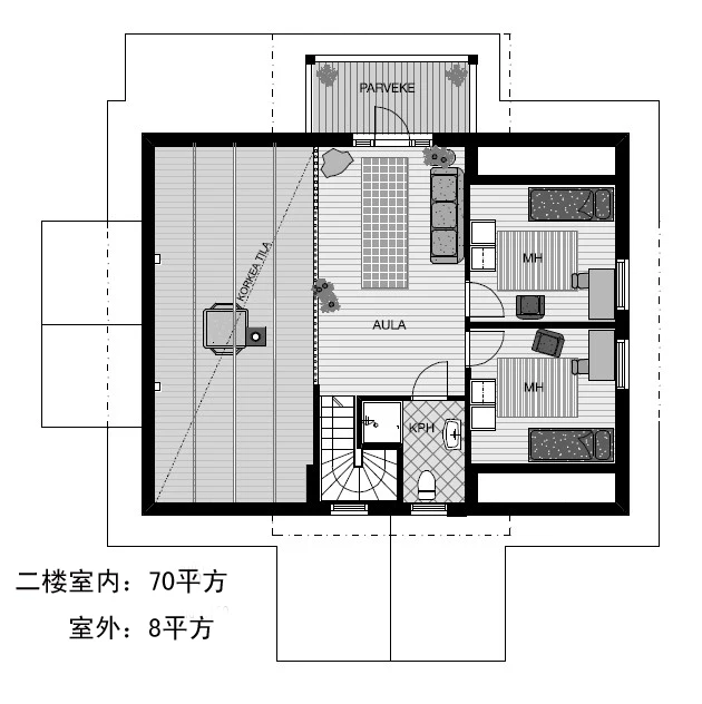 Natural Log Cabin Exquisite Wooden House Simple Prefabricated Timber Frame Prefab Houses