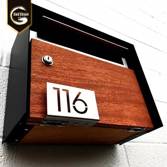Stainless Steel Design Mailbox Post Box Outdoor