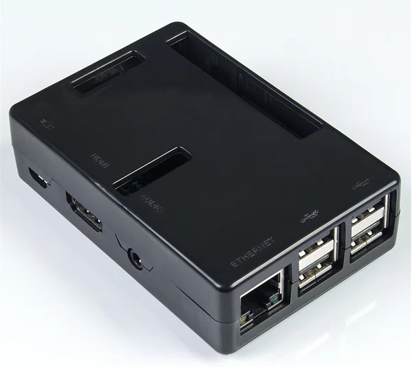 Лидер продаж, черный корпус из АБС-пластика для Raspberry Pi 3, Модель B +