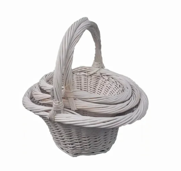 
decorative wicker plant flower planter basket pots 