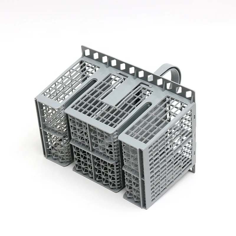 DY156 Customized Spare Dishwasher Cutlery Basket With Handle & Lid