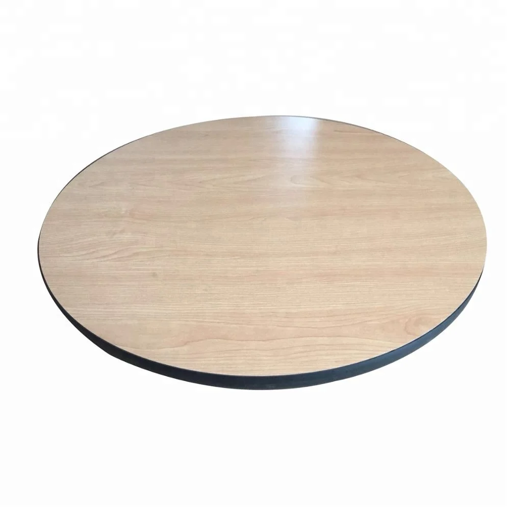 Square and round solid wood table top